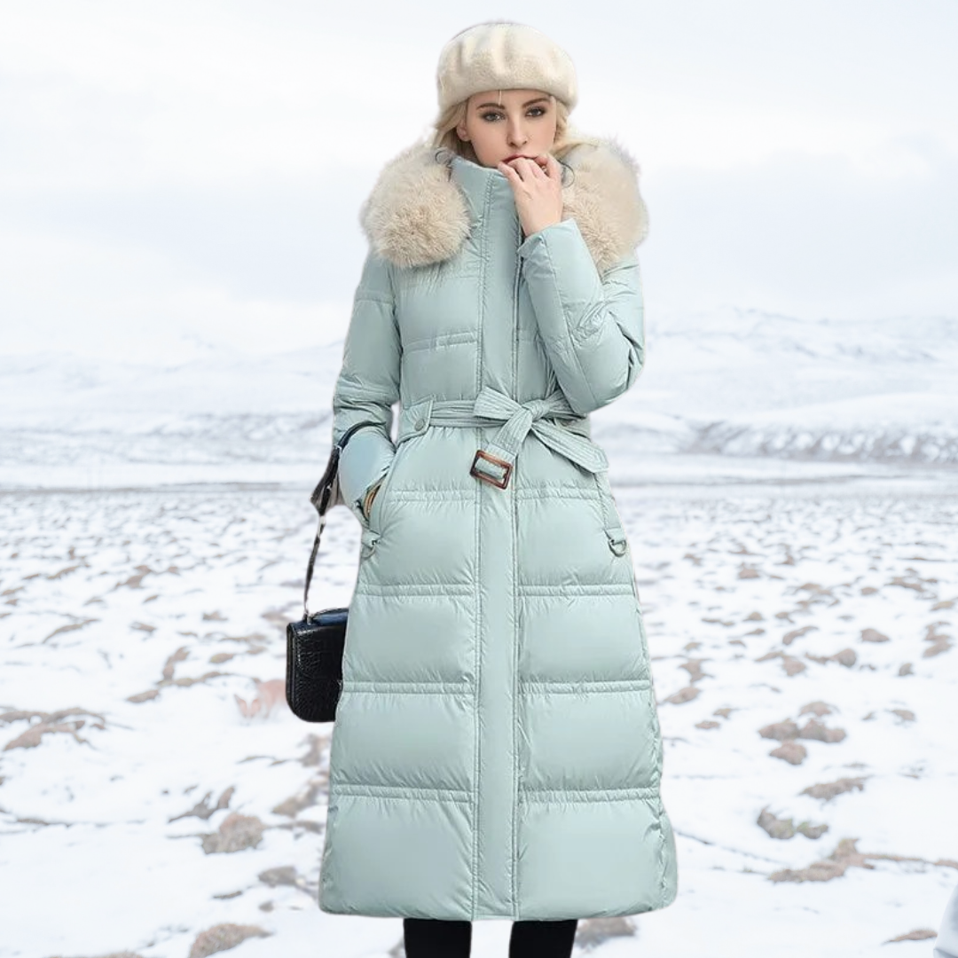 Vanessa Luxuriöse Warme Damen Winterjacke