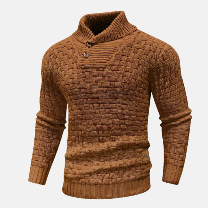 Weicher Klassischer Herren Strickpullover