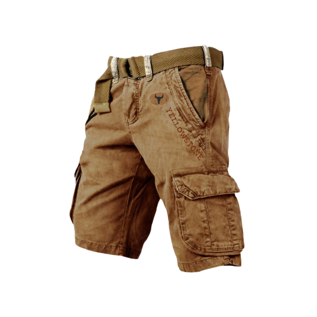 Yellow Stone Lässige Herren Shorts mit Taschen