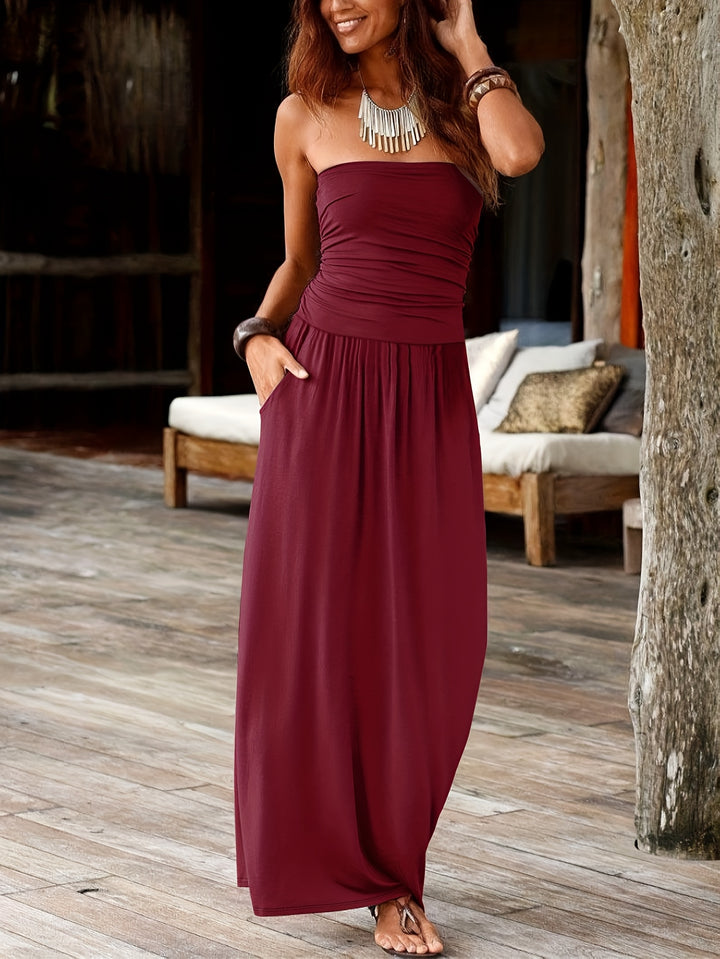 Elegant Damen Maxikleid