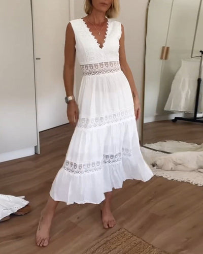 Elegantes langes Damen Kleid