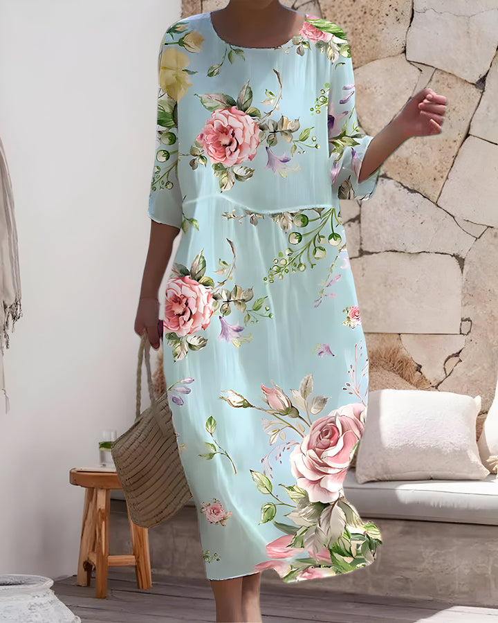 Trendiges Cord Damen Kleid