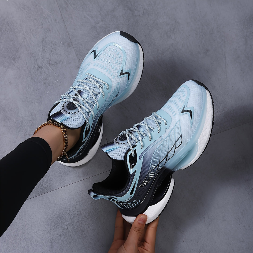 Leichte Atmungsaktive Damen Sneaker mit Rutschfester Sohle