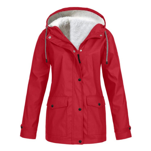 Aileen Wärmende Damen Regenjacke mit Fleece