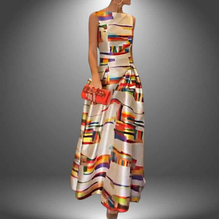 Vivien Elegantes Damen Maxikleid