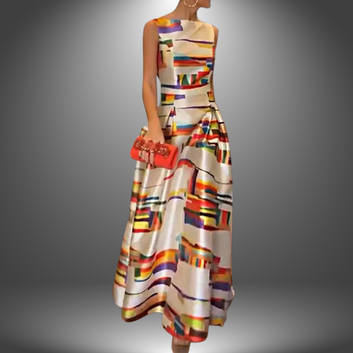 Vivien Elegantes Damen Maxikleid