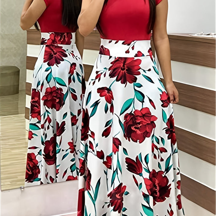 Elegant Damen Maxikleid