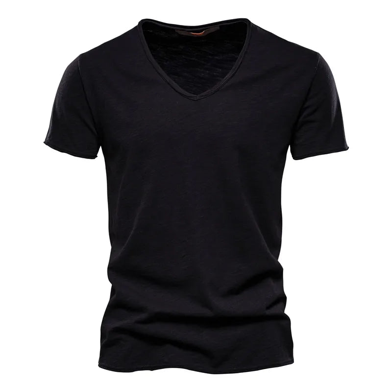 Atmungsaktives Leichtes Herren T-Shirt aus Baumwolle