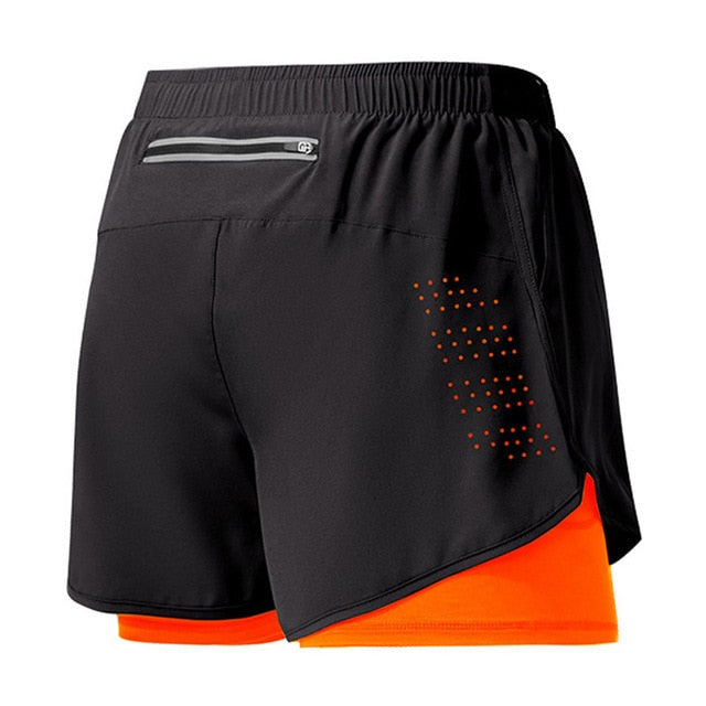 Sportliche Schnelltrocknende Herren Laufshorts