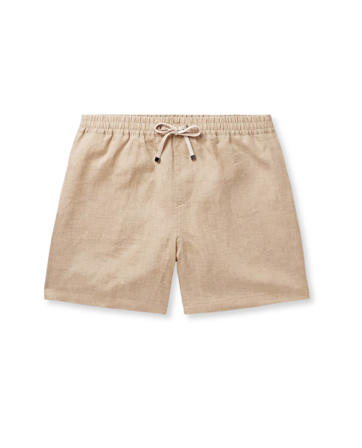 Atmungsaktive Leinen Herren Shorts