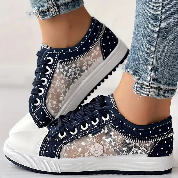 Elegante Florale Damen Sneaker