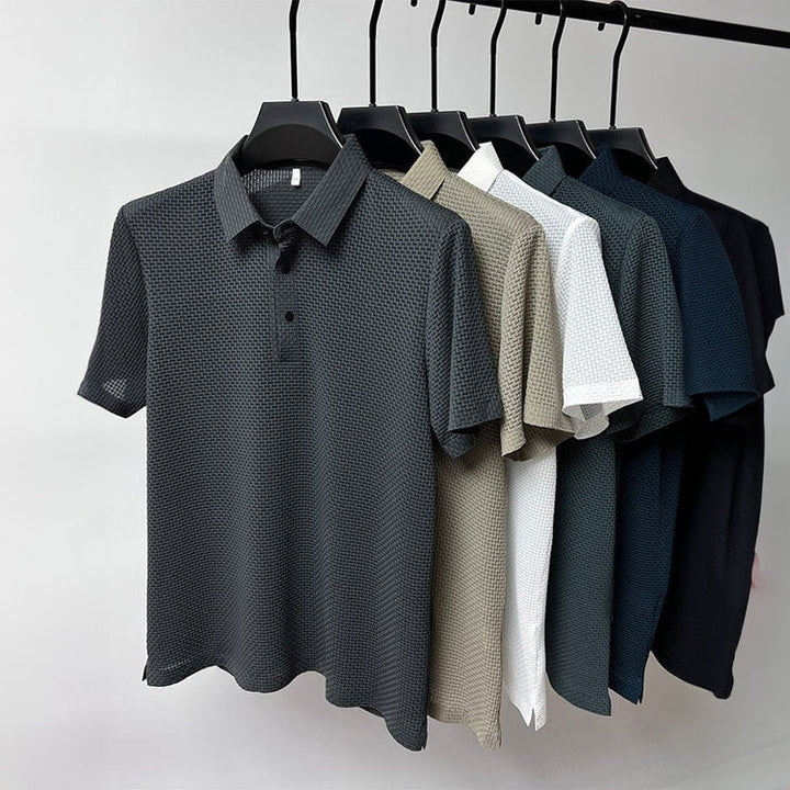 Bequemes Atmungsaktives Herren Poloshirt