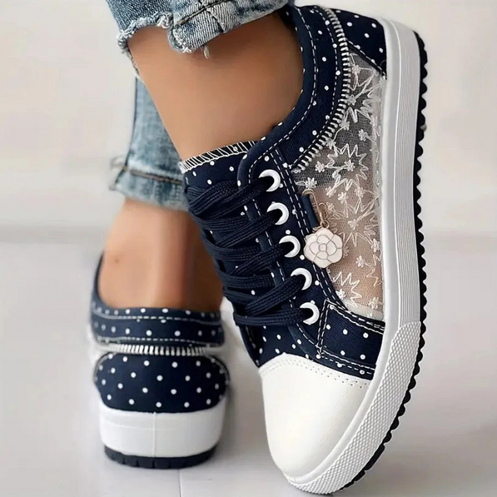 Elegante Florale Damen Sneaker