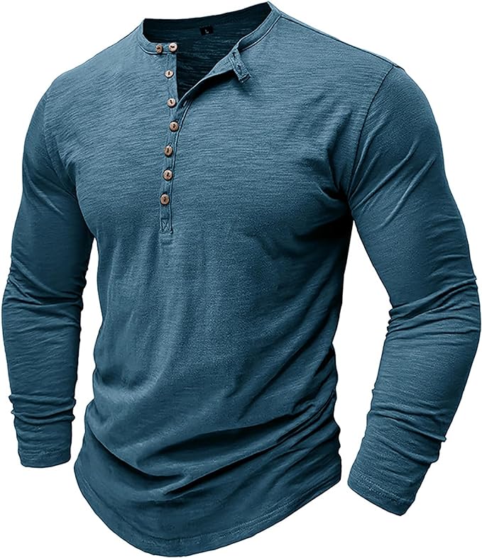 Lässiges Baumwoll Herren Shirt