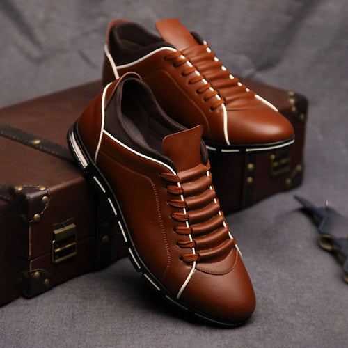 Klassische Elegante Herren Lederschuhe