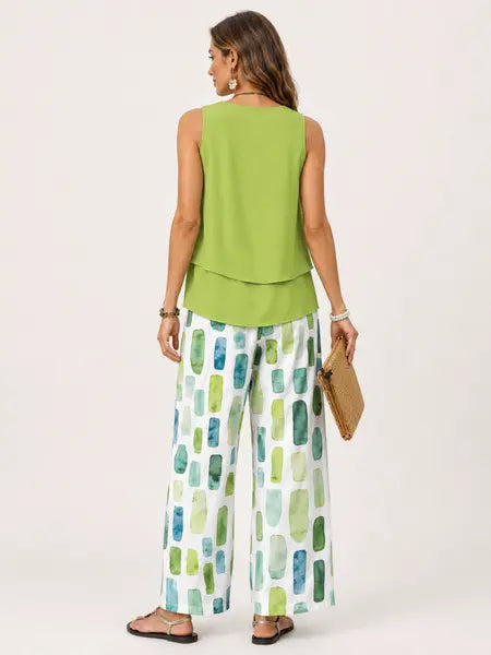 Stilvolles Bequemes Damen Zweiteiler Set
