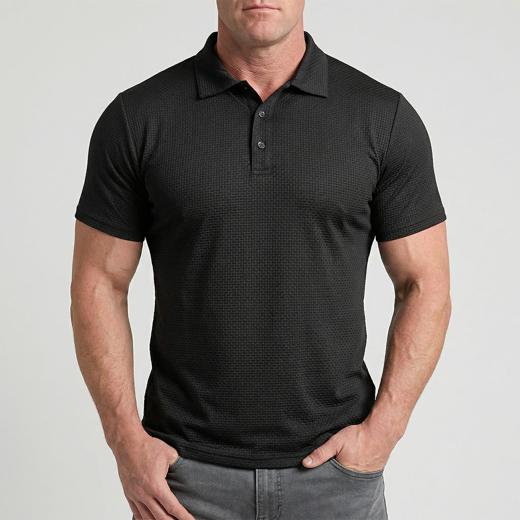 Bequemes Atmungsaktives Herren Poloshirt