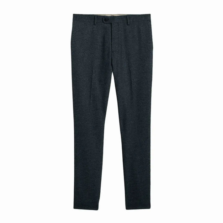 Eleganter Klassischer Herren Dreiteiliger Tweed Anzug