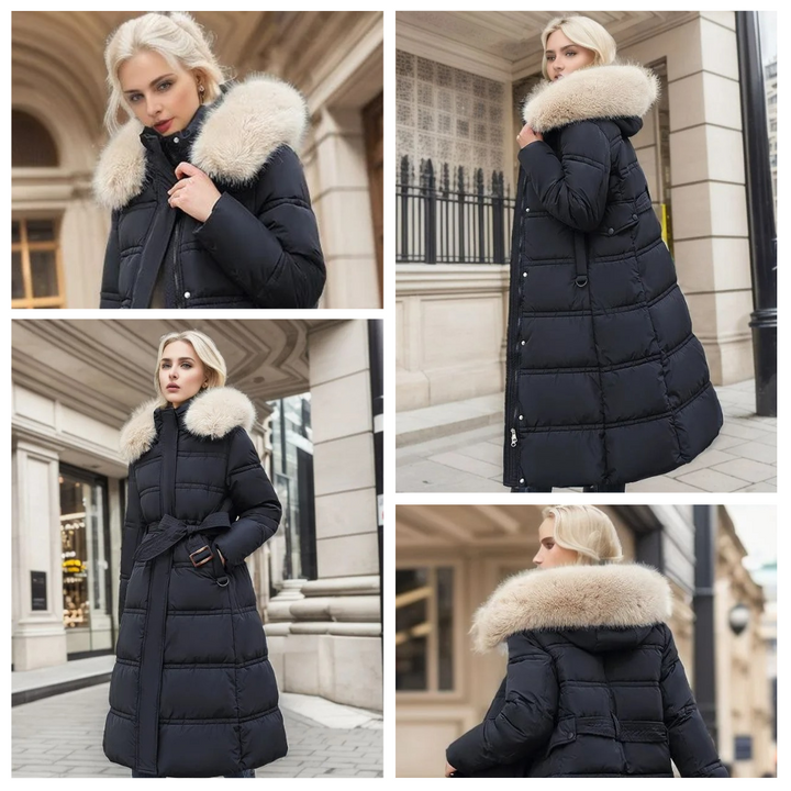 Vanessa Luxuriöse Warme Damen Winterjacke