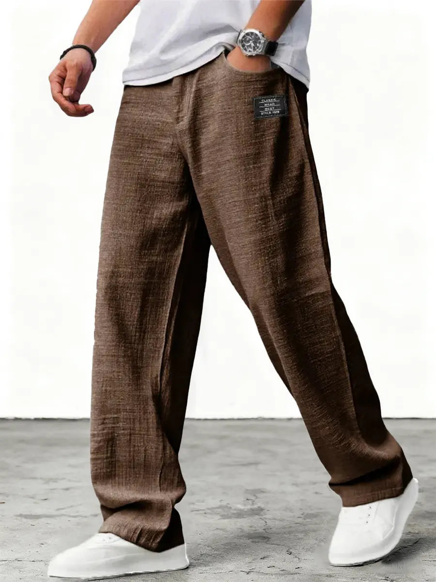 Lunara | Atmungsaktive &amp; Bequeme Leinenhose Damen – Lockere Passform für Alltag und Freizeit 9
