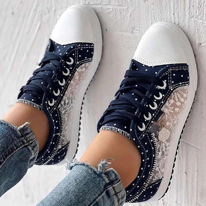 Elegante Florale Damen Sneaker