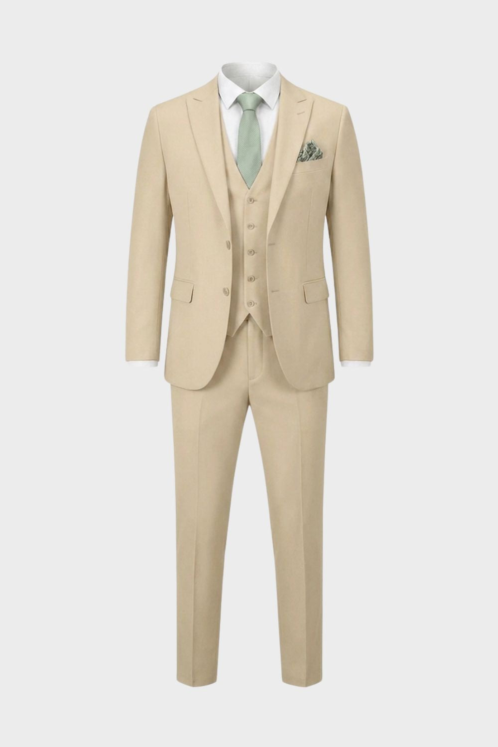 Eleganter Dreiteiliger Herren Anzug