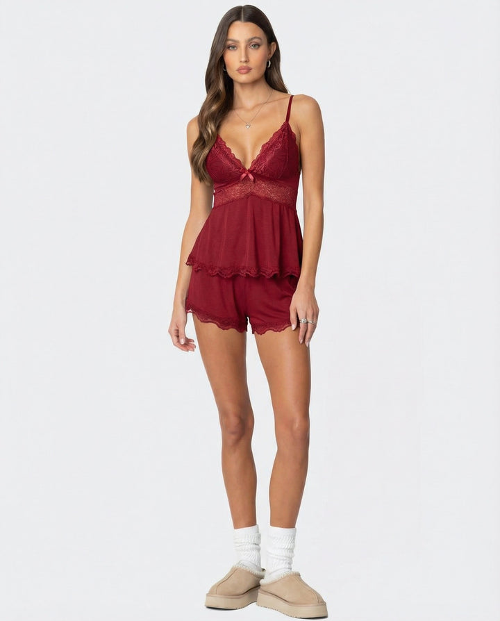 Elegantes Damen Spitzen-Wäscheset