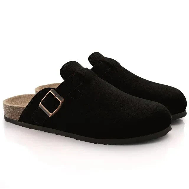 Elegante Klassische Herren Wildleder-Slipper