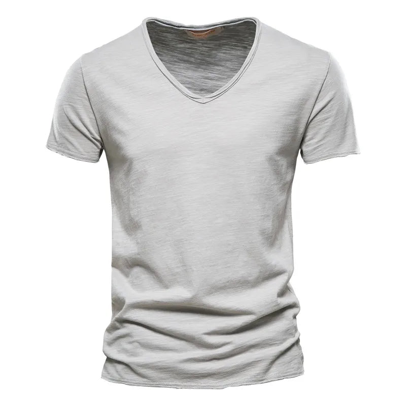 Atmungsaktives Leichtes Herren T-Shirt aus Baumwolle