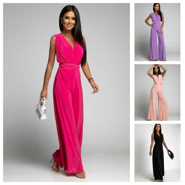 Eleganter Ärmellose Damen Jumpsuit