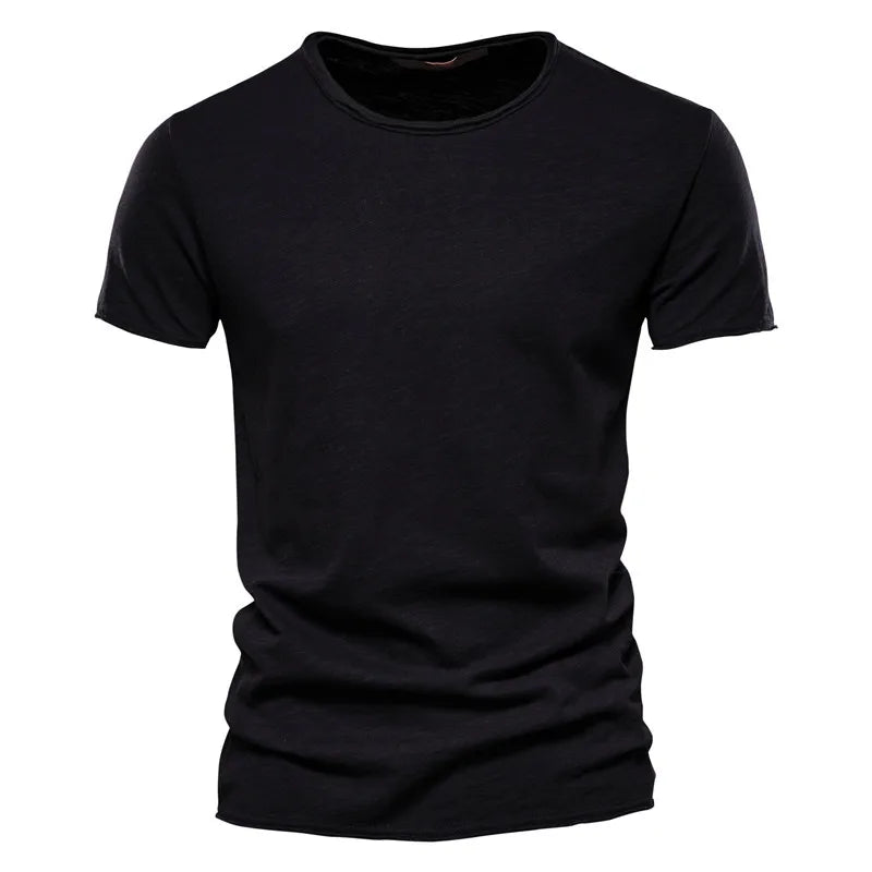 Atmungsaktives Leichtes Herren Rundhals T-Shirt
