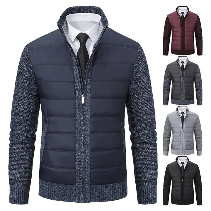 Lässige Vielseitige Herren Jacke mit Stehkragen