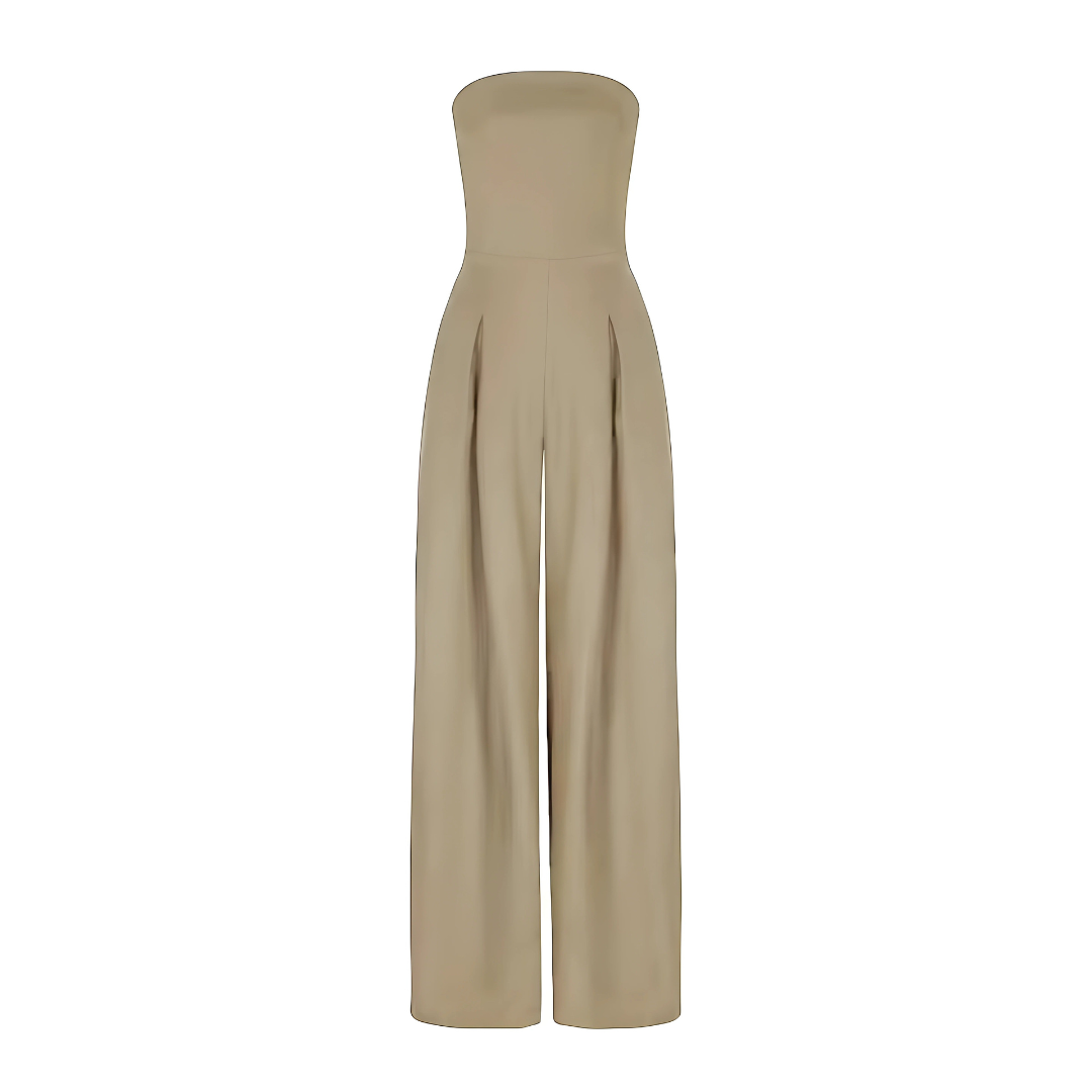 Eleganter Damen Jumpsuit trägerlos