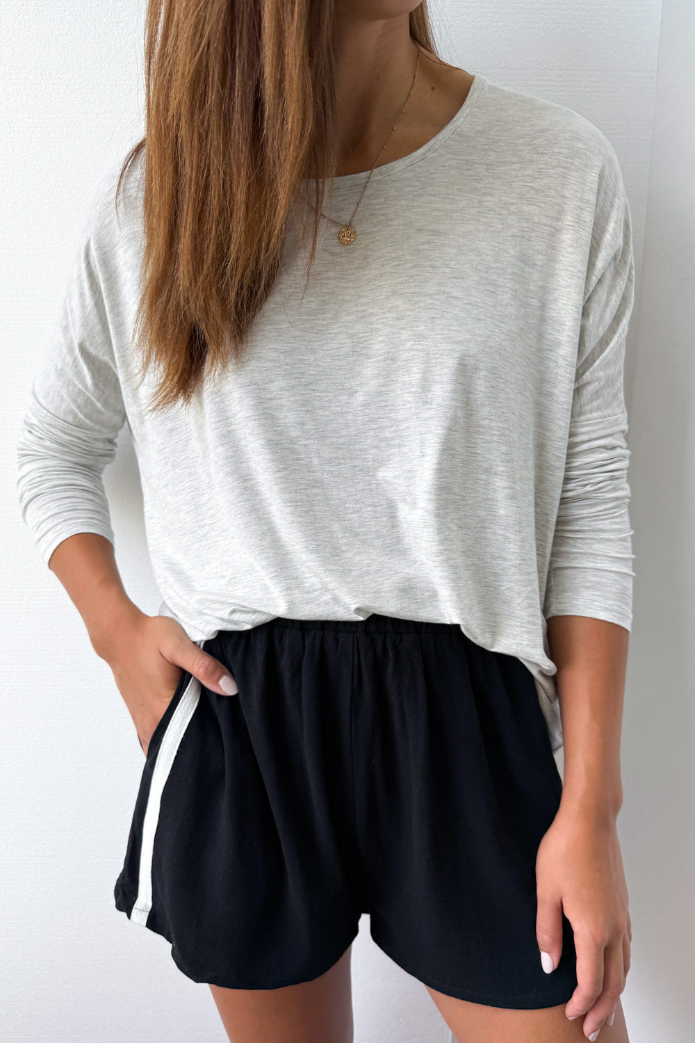 Courtney Leichte Damen Leinenshorts