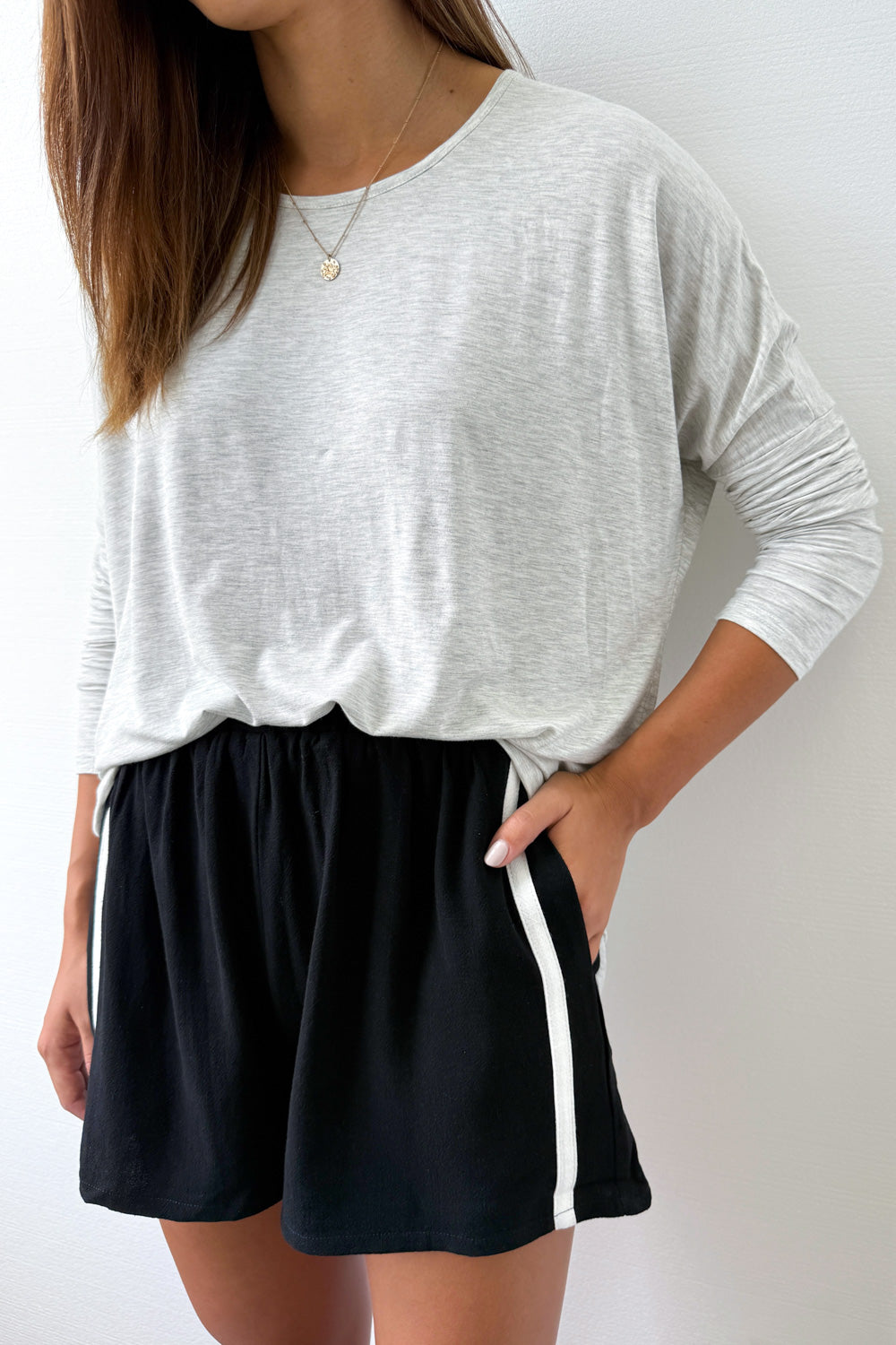 Courtney Leichte Damen Leinenshorts