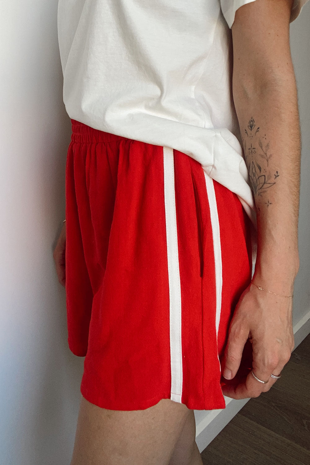 Courtney Leichte Damen Leinenshorts