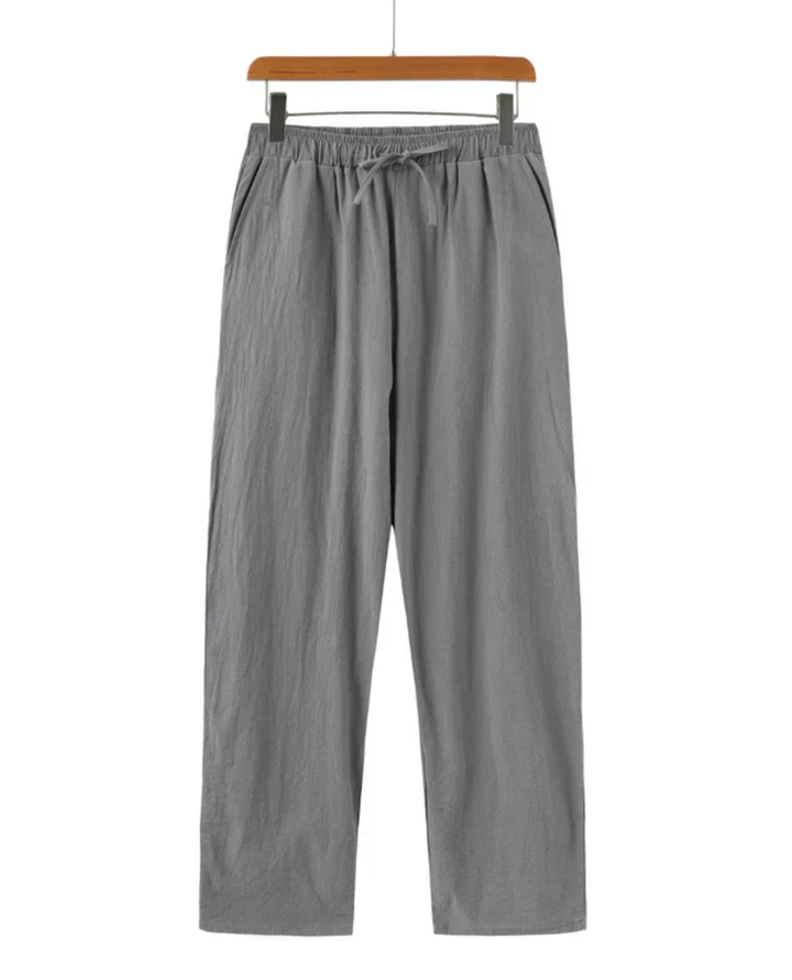 Leichte Atmungsaktive Herren Leinenhose