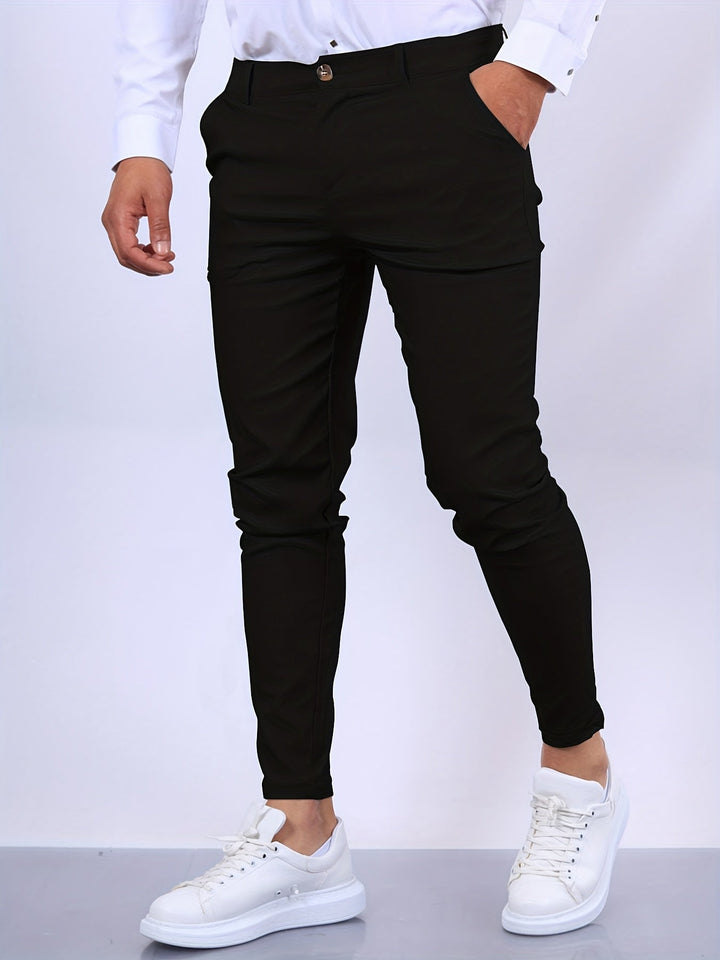 Elegante Slim Fit Herren Hose – Modernes Design