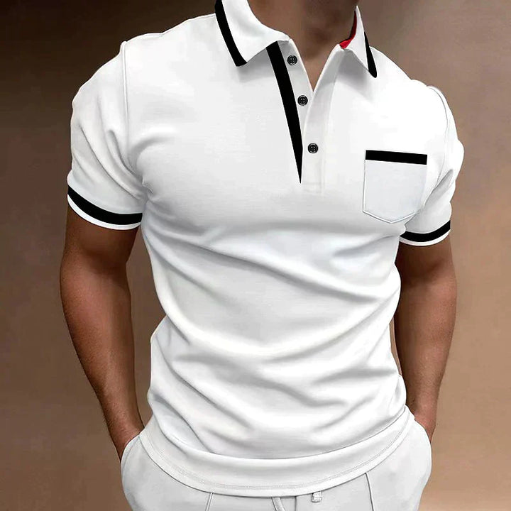 Elegantes Klassisches Herren Poloshirt