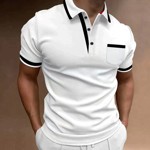 Elegantes Klassisches Herren Poloshirt