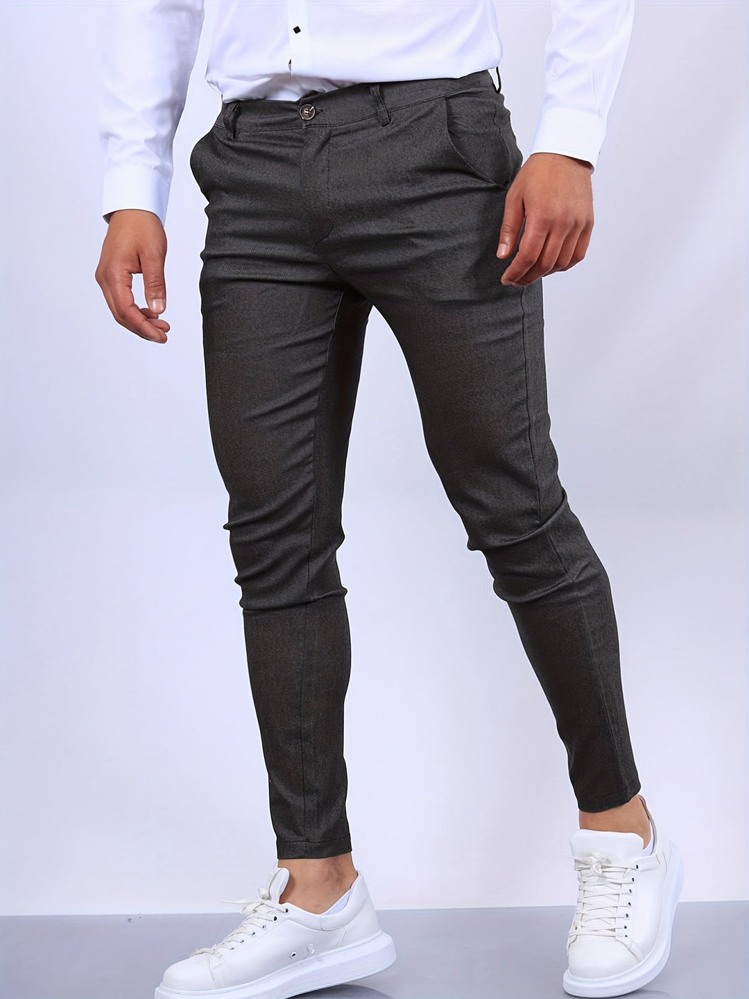 Elegante Slim Fit Herren Hose – Modernes Design