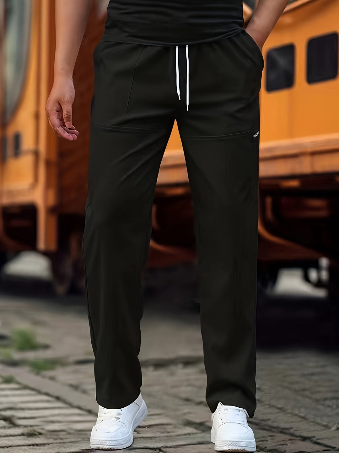 Elegante Bequeme Herren Alltagshose