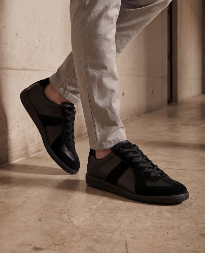 Klassische Leder Herren Sneakers