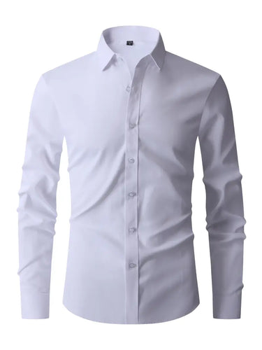 Elegantes Vielseitiges Herren Langarmhemd