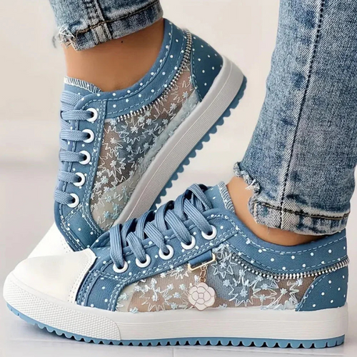 Elegante Florale Damen Sneaker