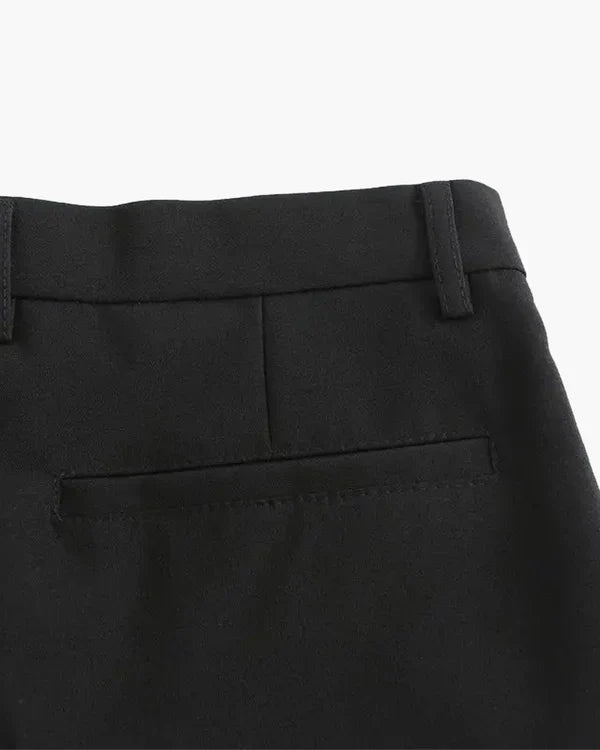 Elegante Klassische Herren Stoffhose