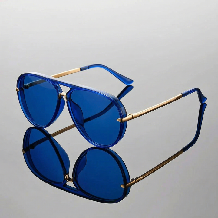 Klassische Herren Pilotenbrille mit UV-Schutz