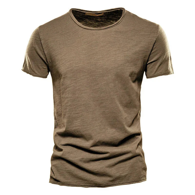 Atmungsaktives Leichtes Herren Rundhals T-Shirt