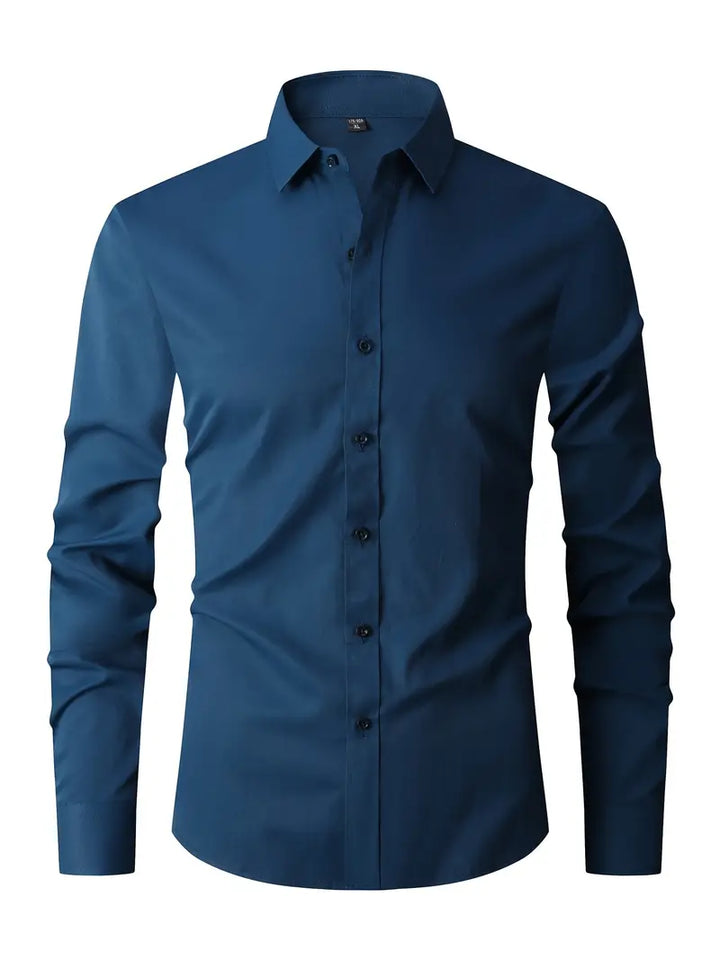 Elegantes Vielseitiges Herren Langarmhemd