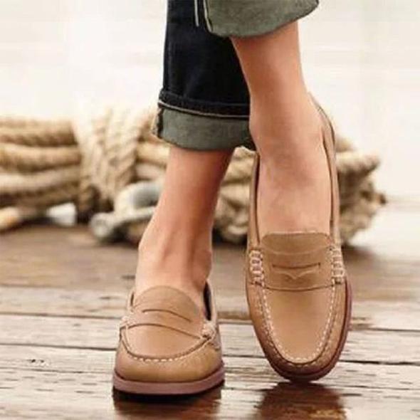 Elegante Bequeme Damen Loafer